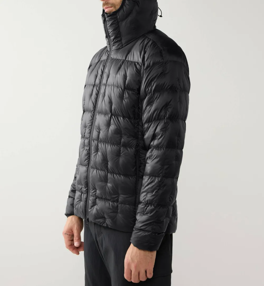 New Men's Hede Down Hood Herrjackor