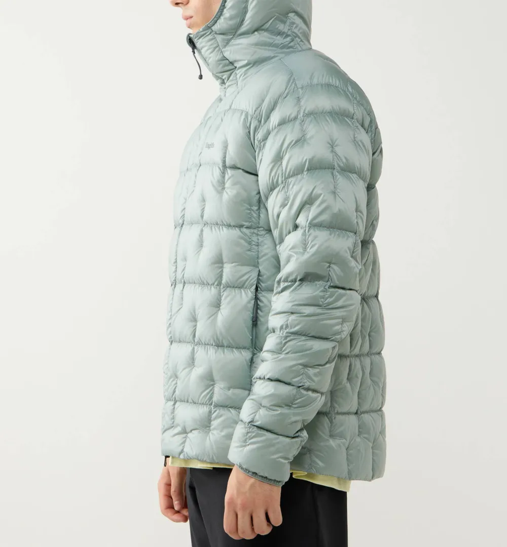 Haglöfs Men's Hede Down Hood Dew Green New