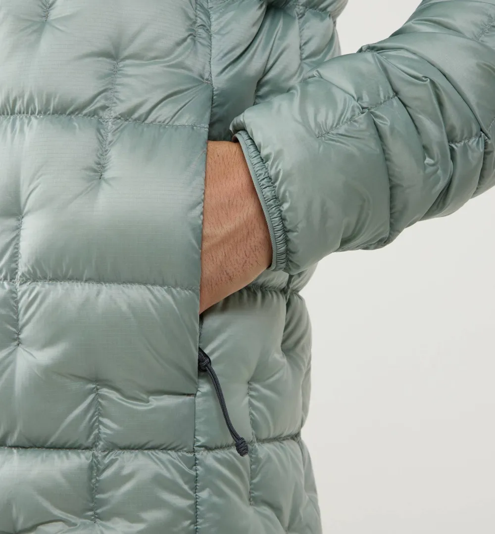 Haglöfs Men's Hede Down Hood Dew Green New