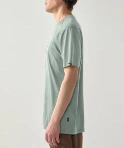 Haglöfs Men's Kaise Wool Tee Dew Green