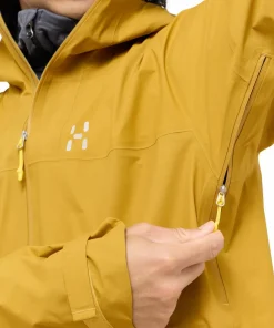 Haglöfs Men's L.I.M Airak GORE-TEX Jacket Clay Yellow Outlet