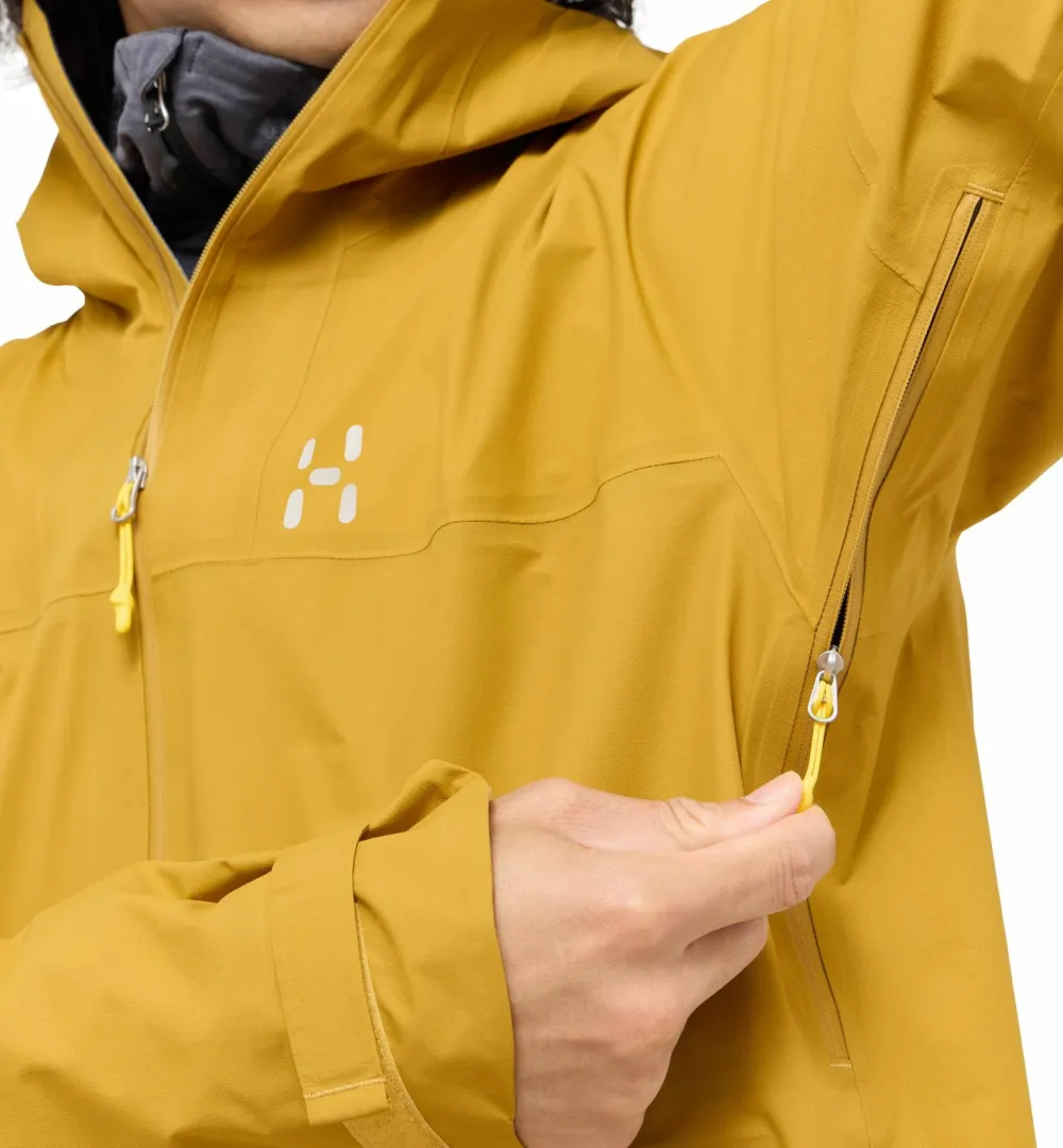 Haglöfs Men's L.I.M Airak GORE-TEX Jacket Clay Yellow Outlet