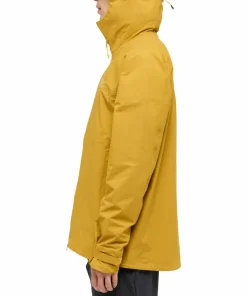 Haglöfs Men's L.I.M Airak GORE-TEX Jacket Clay Yellow Outlet
