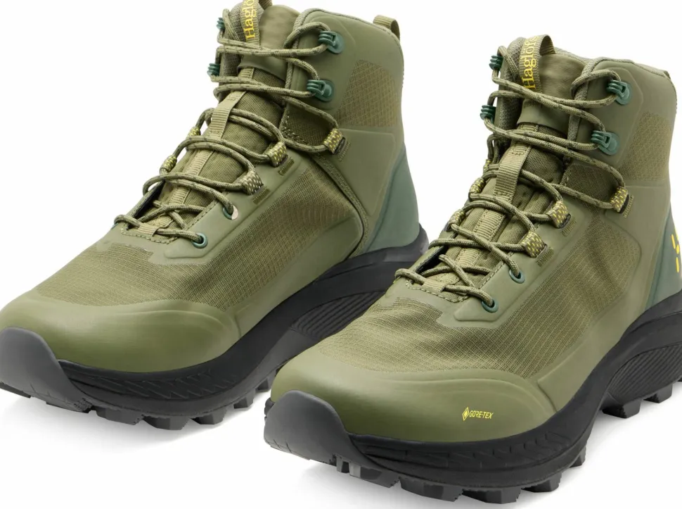 Haglöfs Men's L.I.M Horizon Hike GORE-TEX Mid Olive Green/seaweed Green