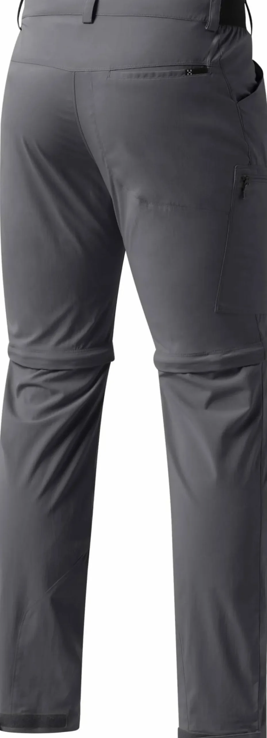 Haglöfs Men's Lite Standard Zip-Off II Pant Magnetite