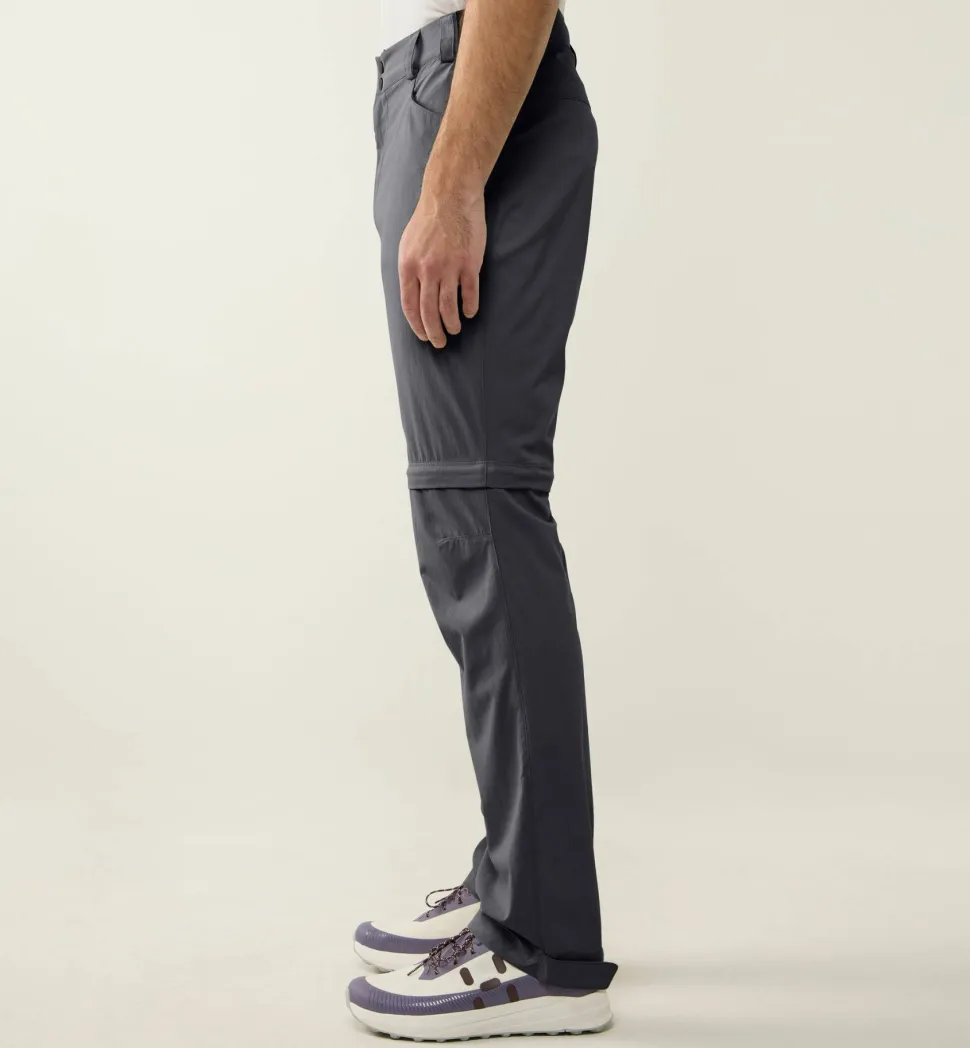 Haglöfs Men's Lite Standard Zip-Off II Pant Magnetite