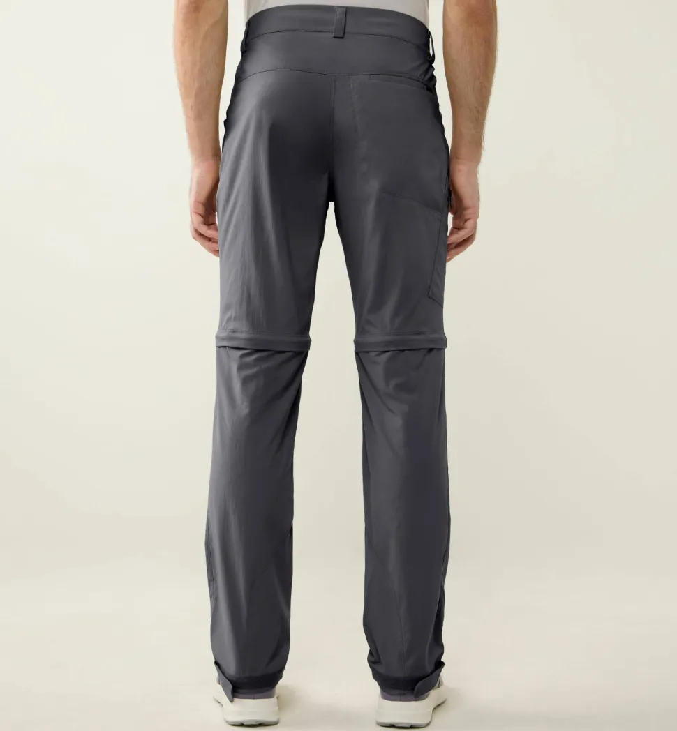 Haglöfs Men's Lite Standard Zip-Off II Pant Magnetite