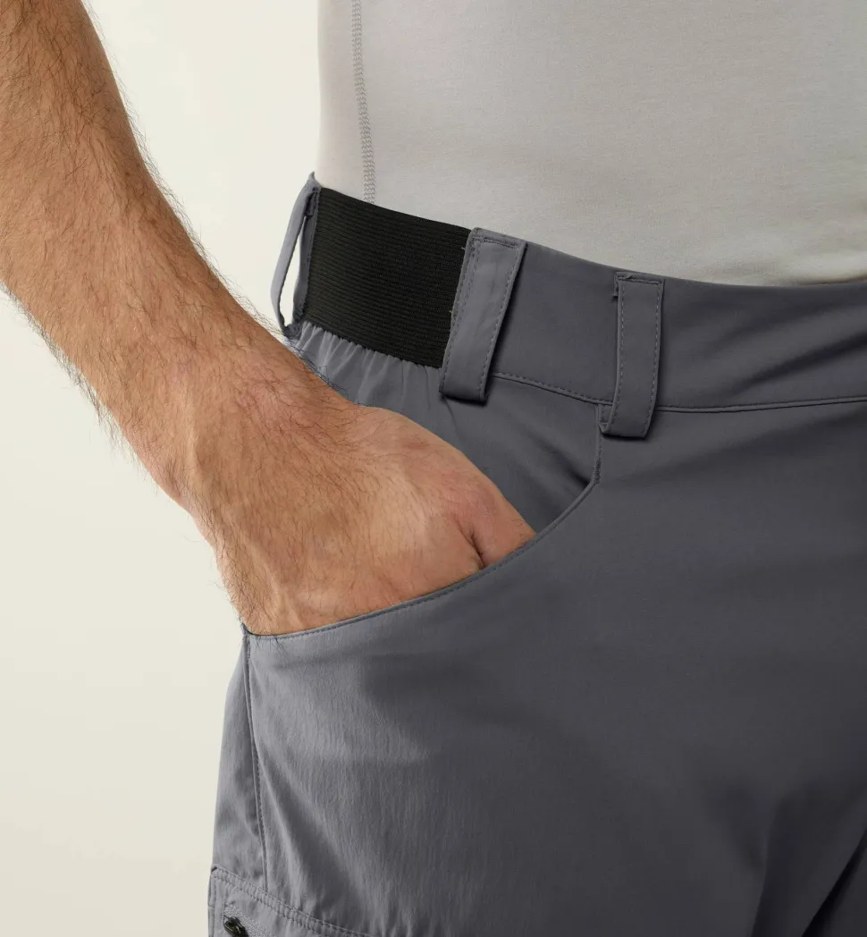 Haglöfs Men's Lite Standard Zip-Off II Pant Magnetite