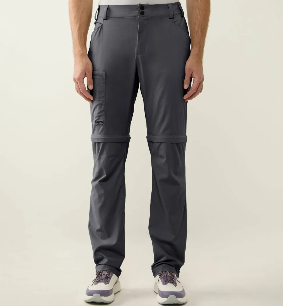 Haglöfs Men's Lite Standard Zip-Off II Pant Magnetite