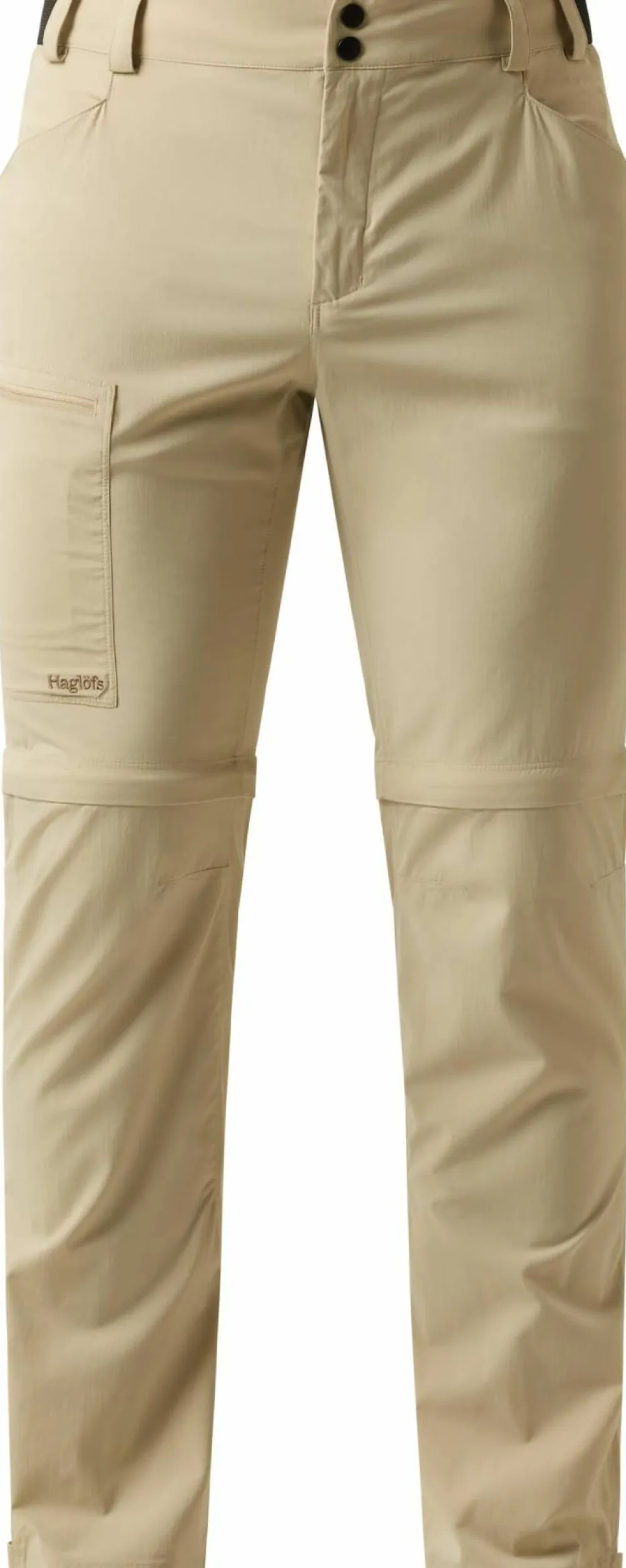 Haglöfs Men's Lite Standard Zip-Off II Pant Chalk Beige