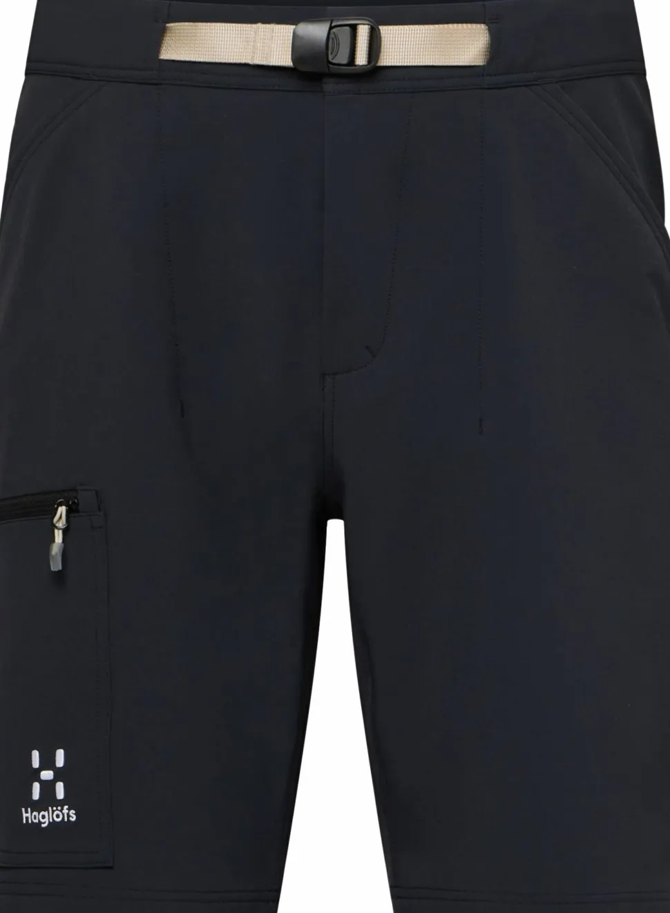 Haglöfs Men's Lizard Softshell Shorts True Black