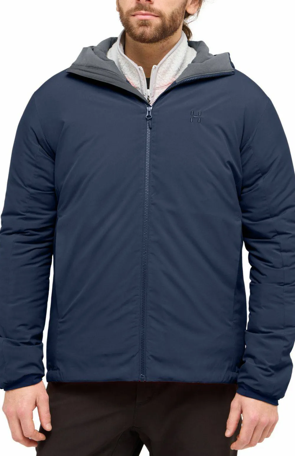 Haglöfs Men's Mimic Alert Hood Tarn Blue New