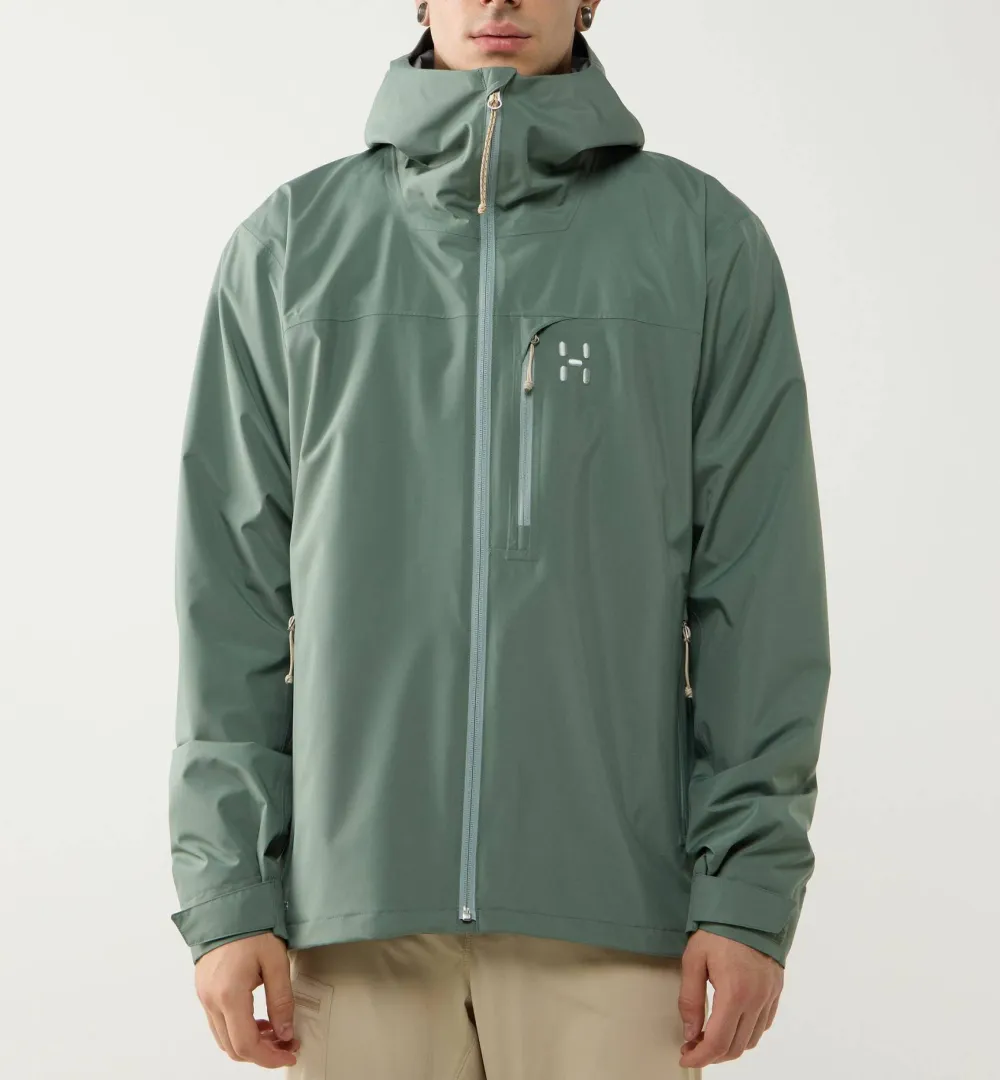 Haglöfs Men's Ozka Proof Jacket Chlorophyll Green Best