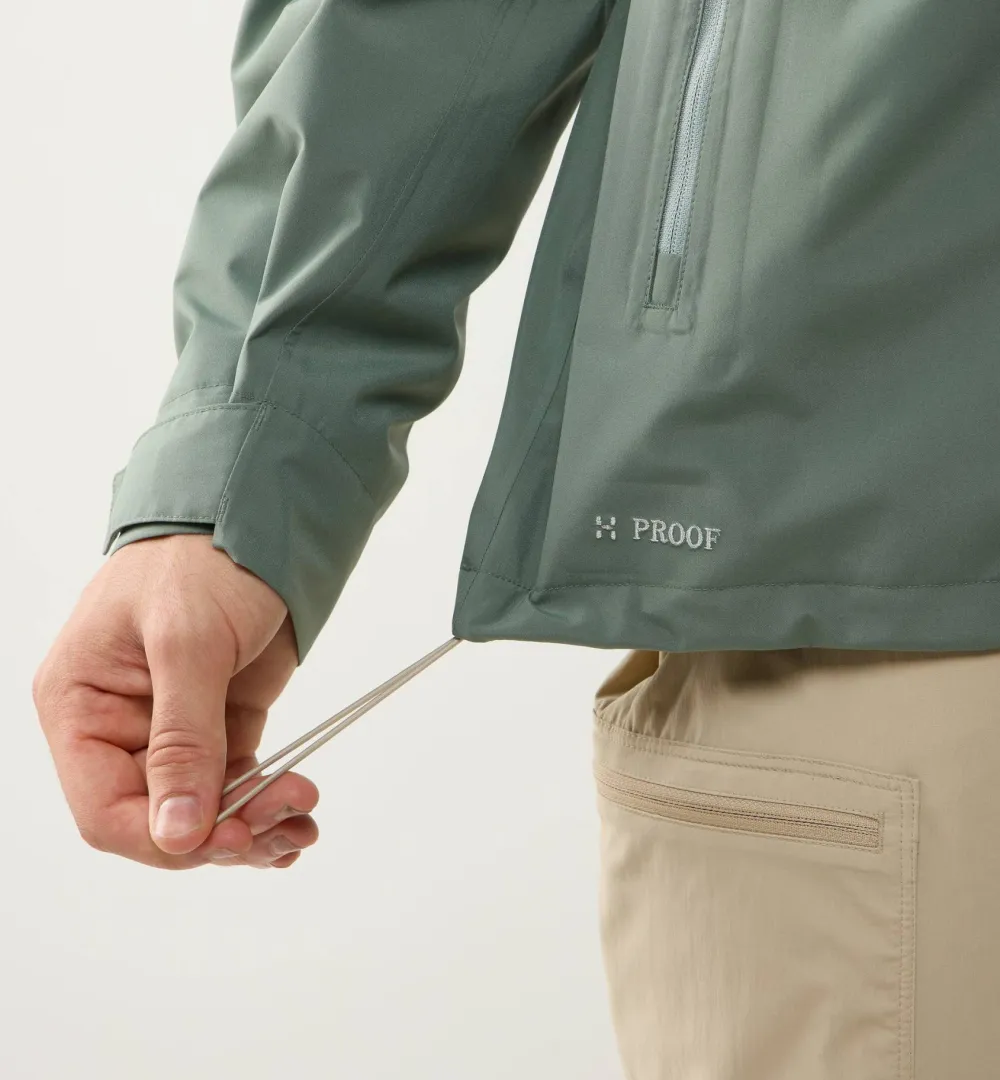 Haglöfs Men's Ozka Proof Jacket Chlorophyll Green Best