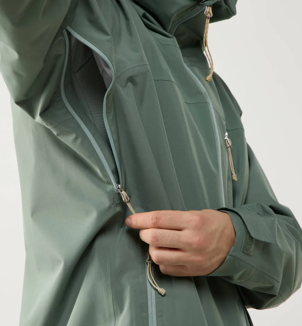Haglöfs Men's Ozka Proof Jacket Chlorophyll Green Best