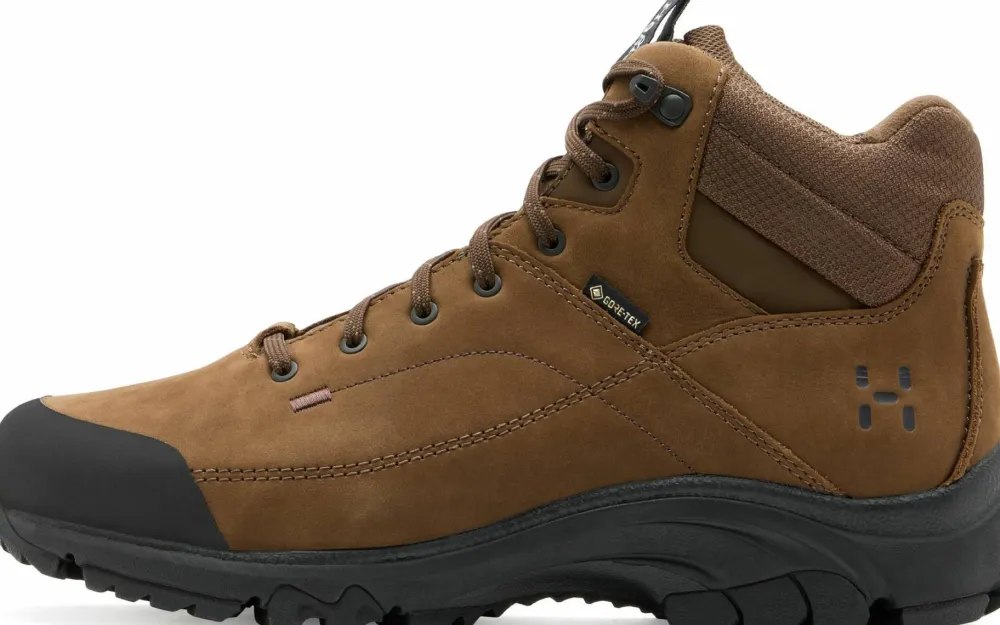 Haglöfs Men's Ridge GORE-TEX II Mid Teak Brown/true Black Outlet