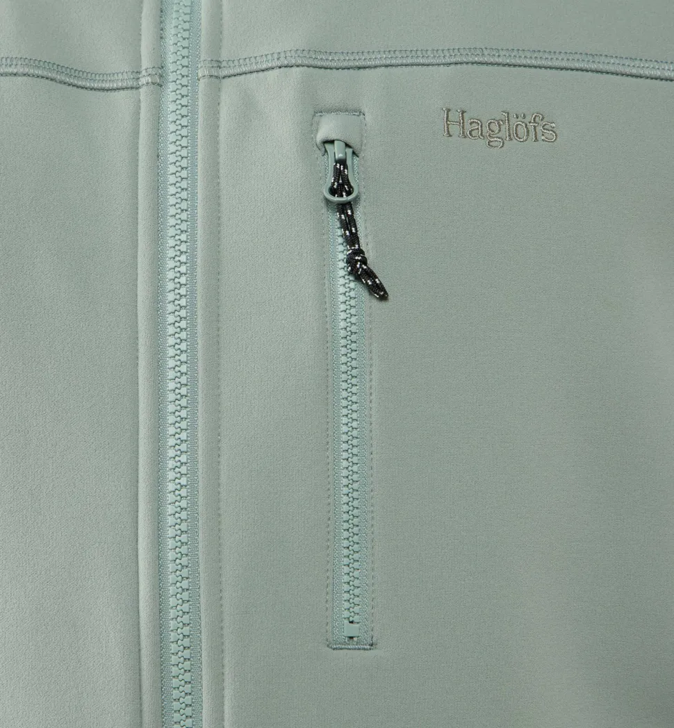 Haglöfs Men's Rosson Mid Hood Dew Green