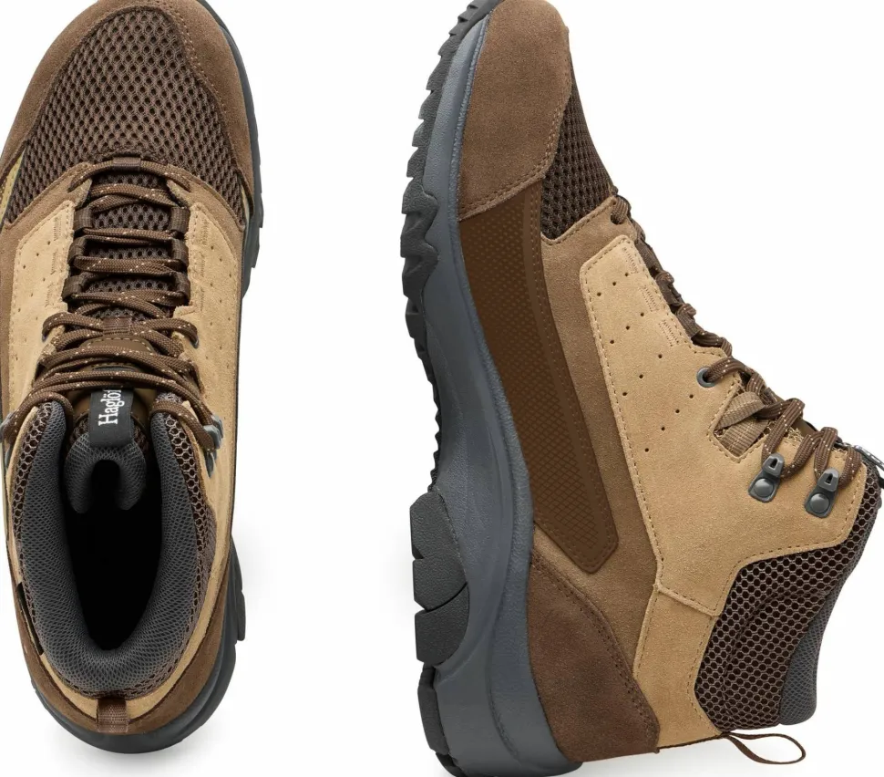 Haglöfs Men's Rosson Proof Mid Woodland Brown/oak Brown