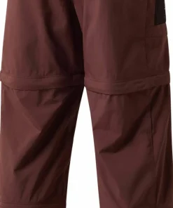 Haglöfs Men's Solis Zip Off Pant Maroon Trail