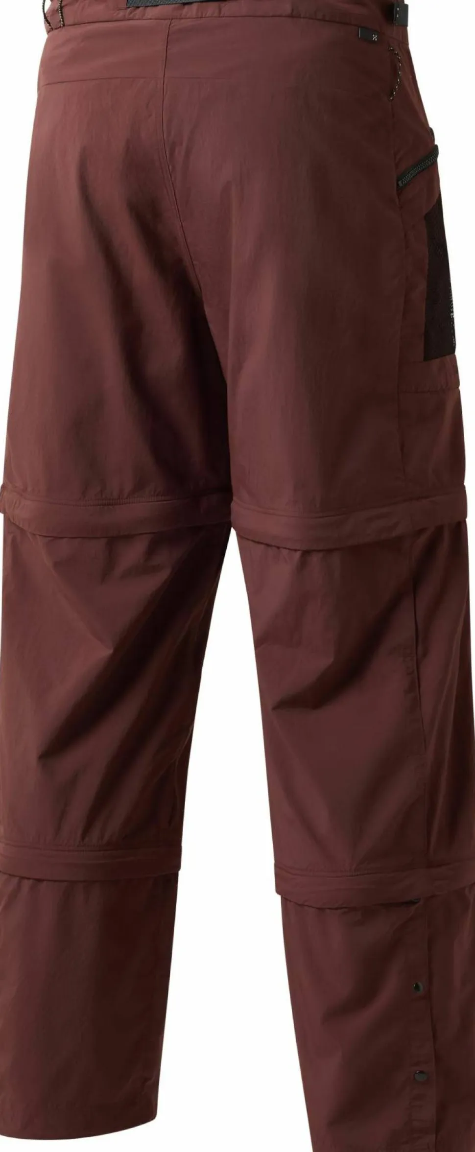 Haglöfs Men's Solis Zip Off Pant Maroon Trail
