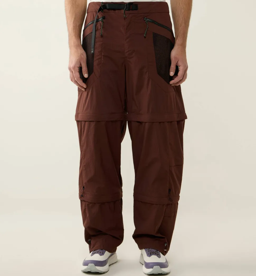 Haglöfs Men's Solis Zip Off Pant Maroon Trail
