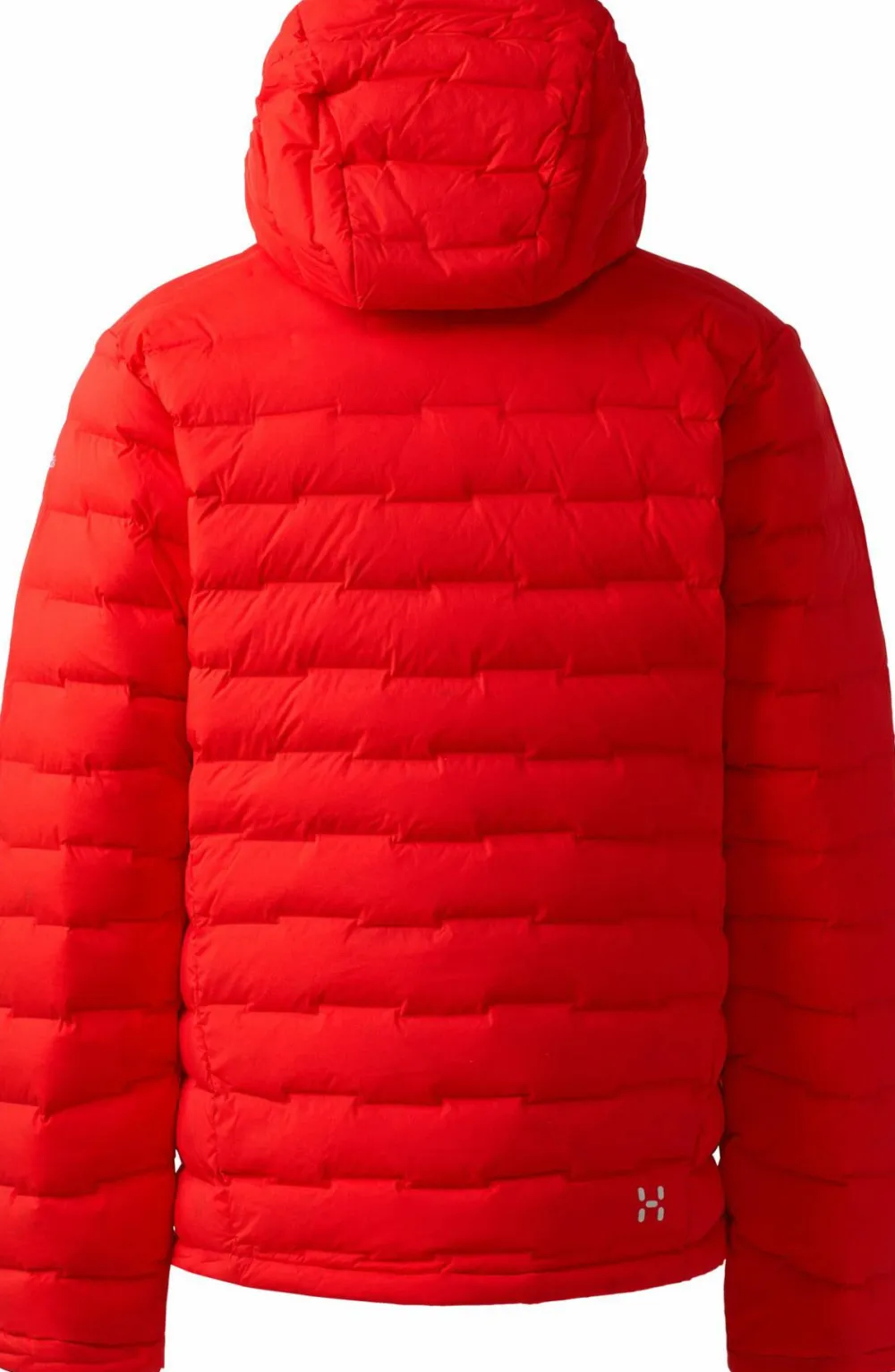 Haglöfs Men's Spitz Down Hood Tech Red Hot