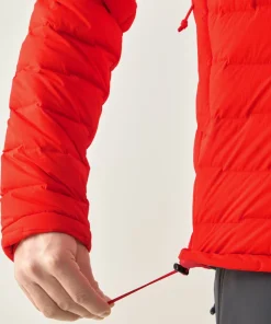 Haglöfs Men's Spitz Down Hood Tech Red Hot