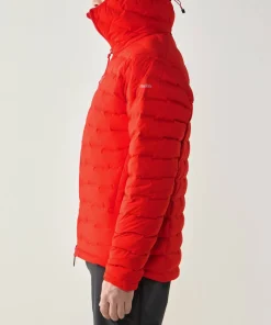 Haglöfs Men's Spitz Down Hood Tech Red Hot