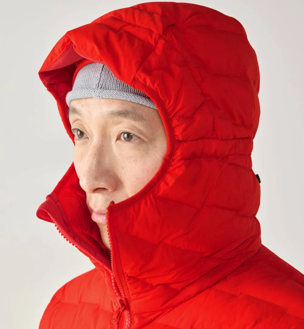 Haglöfs Men's Spitz Down Hood Tech Red Hot