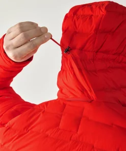 Haglöfs Men's Spitz Down Hood Tech Red Hot