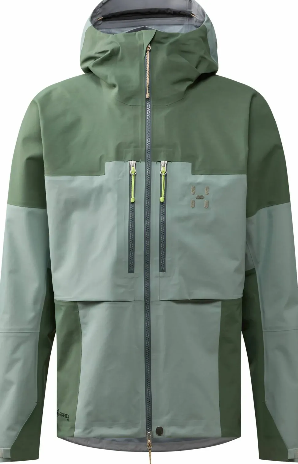 Haglöfs Men's Spitz GORE-TEX Pro II Jacket Dew Green/chlorophyll Green