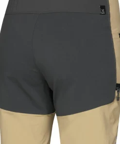 Haglöfs Mid Slim Shorts Women Sand/Magnetite