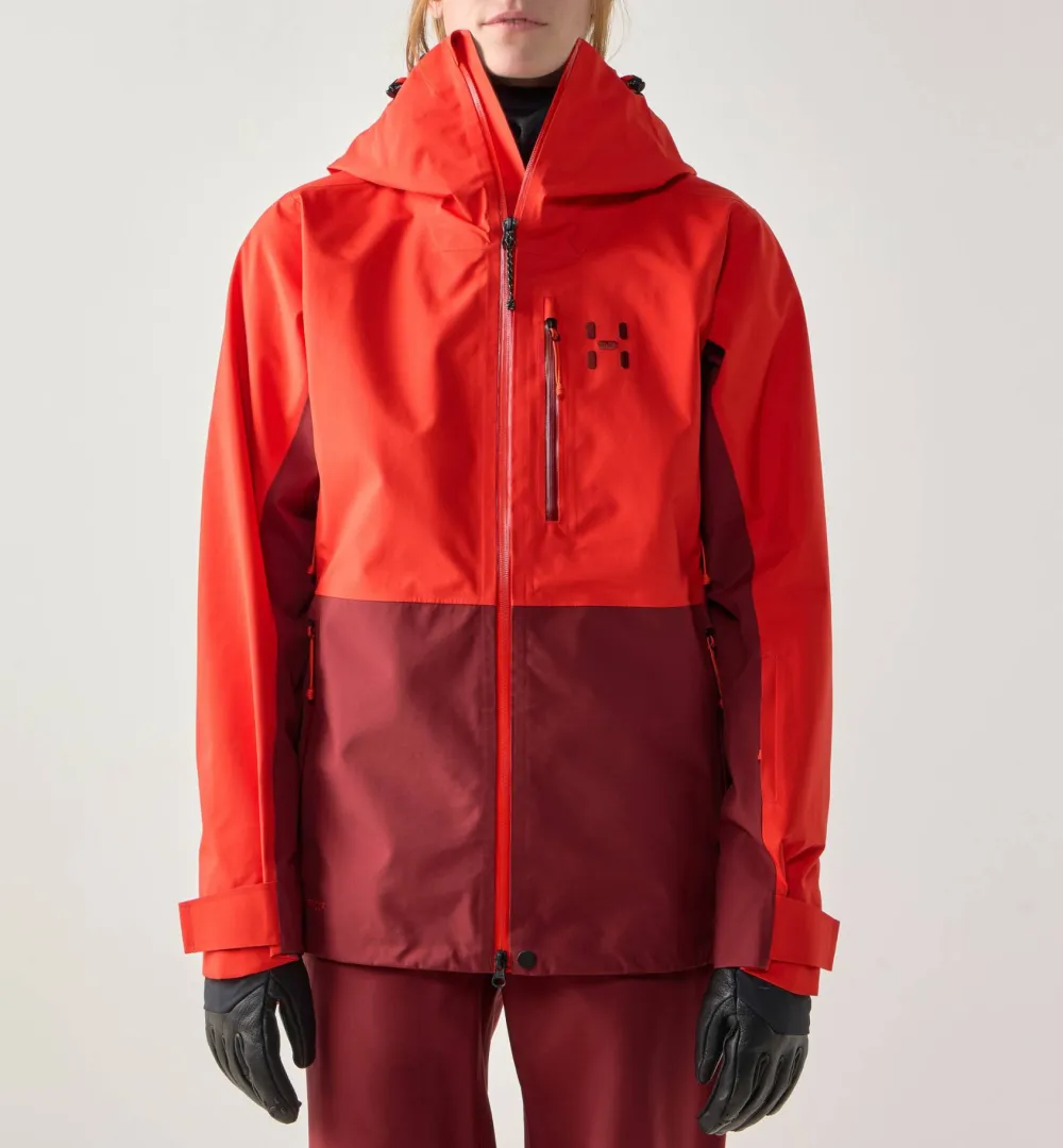 Haglöfs Women's Alper Proof Jacket Tech Red/Carmine Red Sale