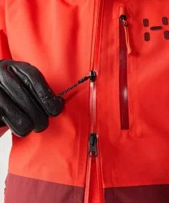 Haglöfs Women's Alper Proof Jacket Tech Red/Carmine Red Sale