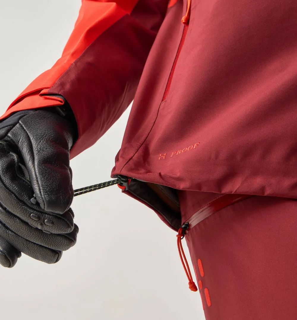 Haglöfs Women's Alper Proof Jacket Tech Red/Carmine Red Sale