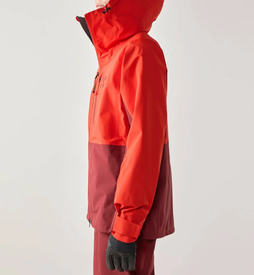 Haglöfs Women's Alper Proof Jacket Tech Red/Carmine Red Sale