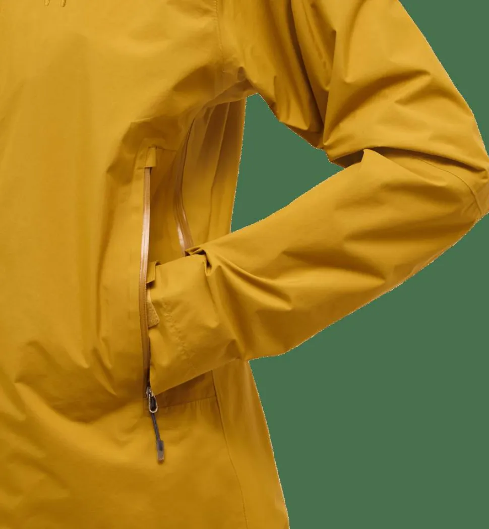 Haglöfs Women's Astral GORE-TEX II Jacket Clay Yellow