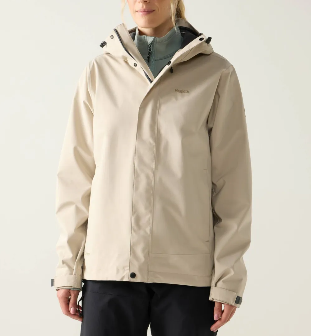 Haglöfs Women's Breeze Proof Jacket Chalk Beige Online