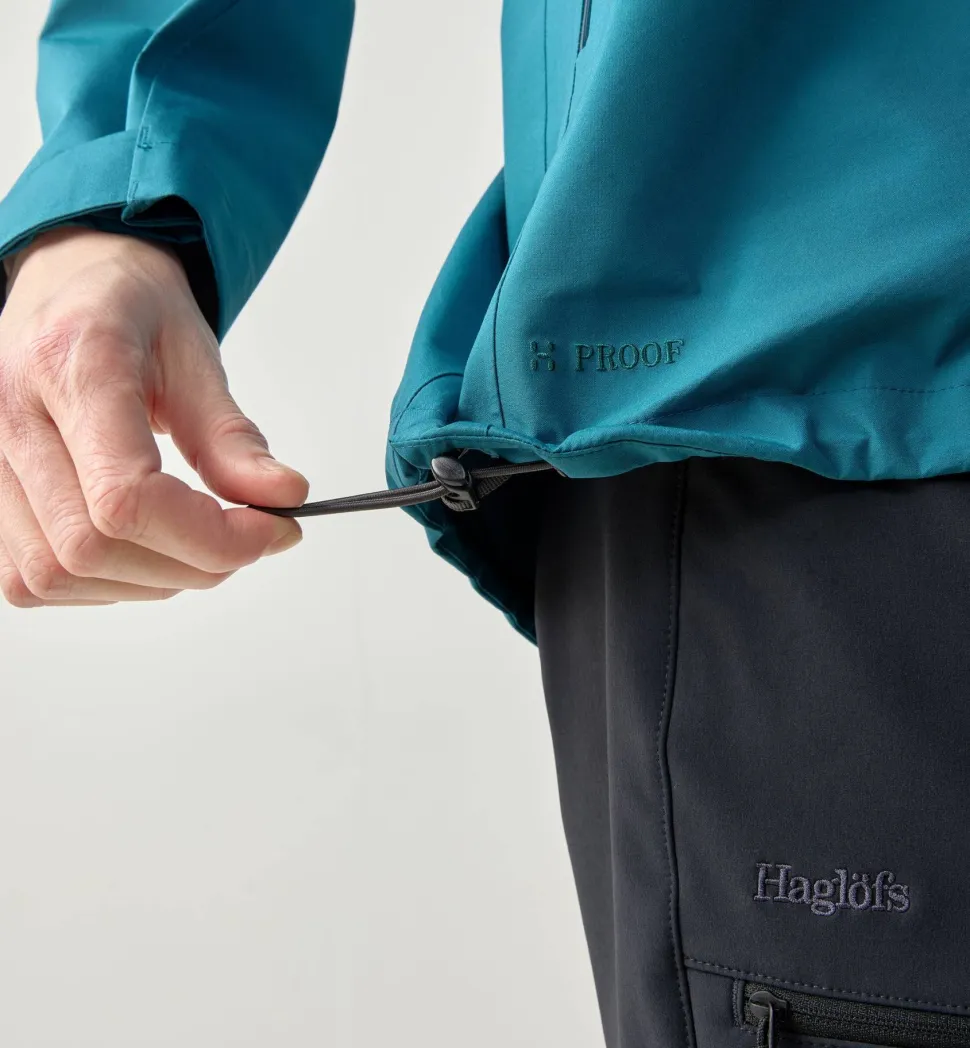 Haglöfs Women's Front Proof II Jacket Deep Teal