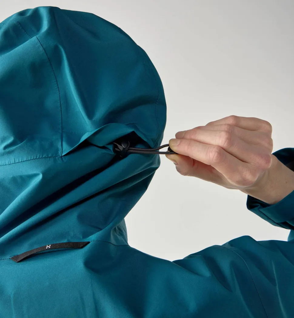 Haglöfs Women's Front Proof II Jacket Deep Teal
