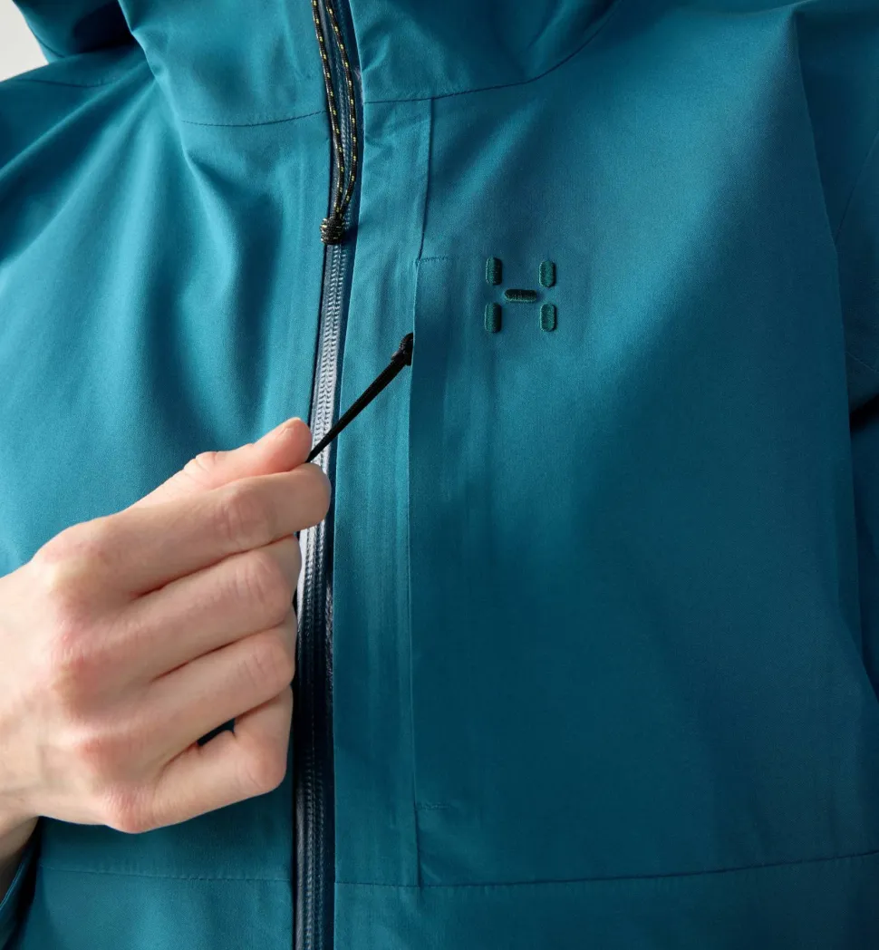 Haglöfs Women's Front Proof II Jacket Deep Teal