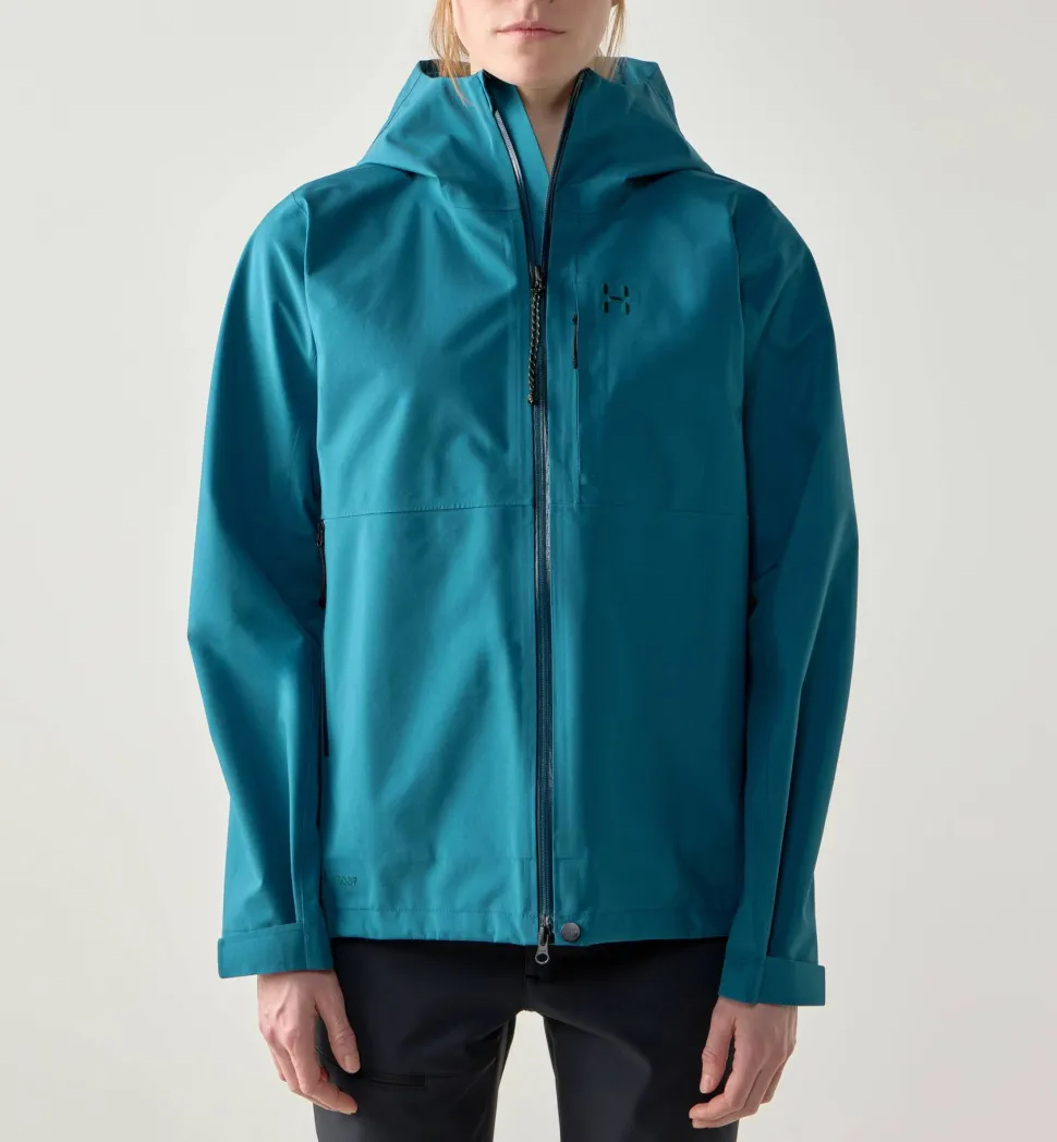 Haglöfs Women's Front Proof II Jacket Deep Teal