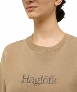 Haglöfs Women's Crewneck Oak Brown Discount
