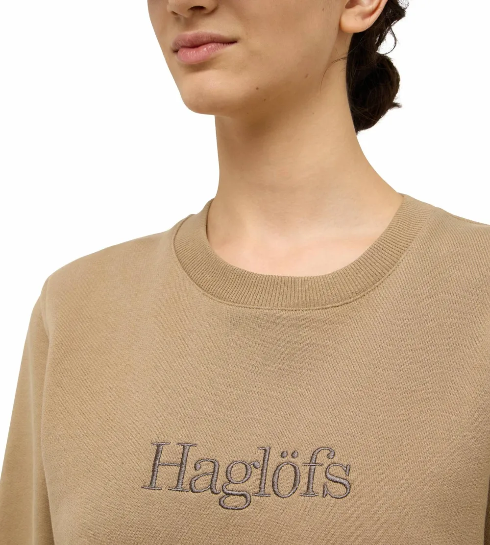 Haglöfs Women's Crewneck Oak Brown Discount