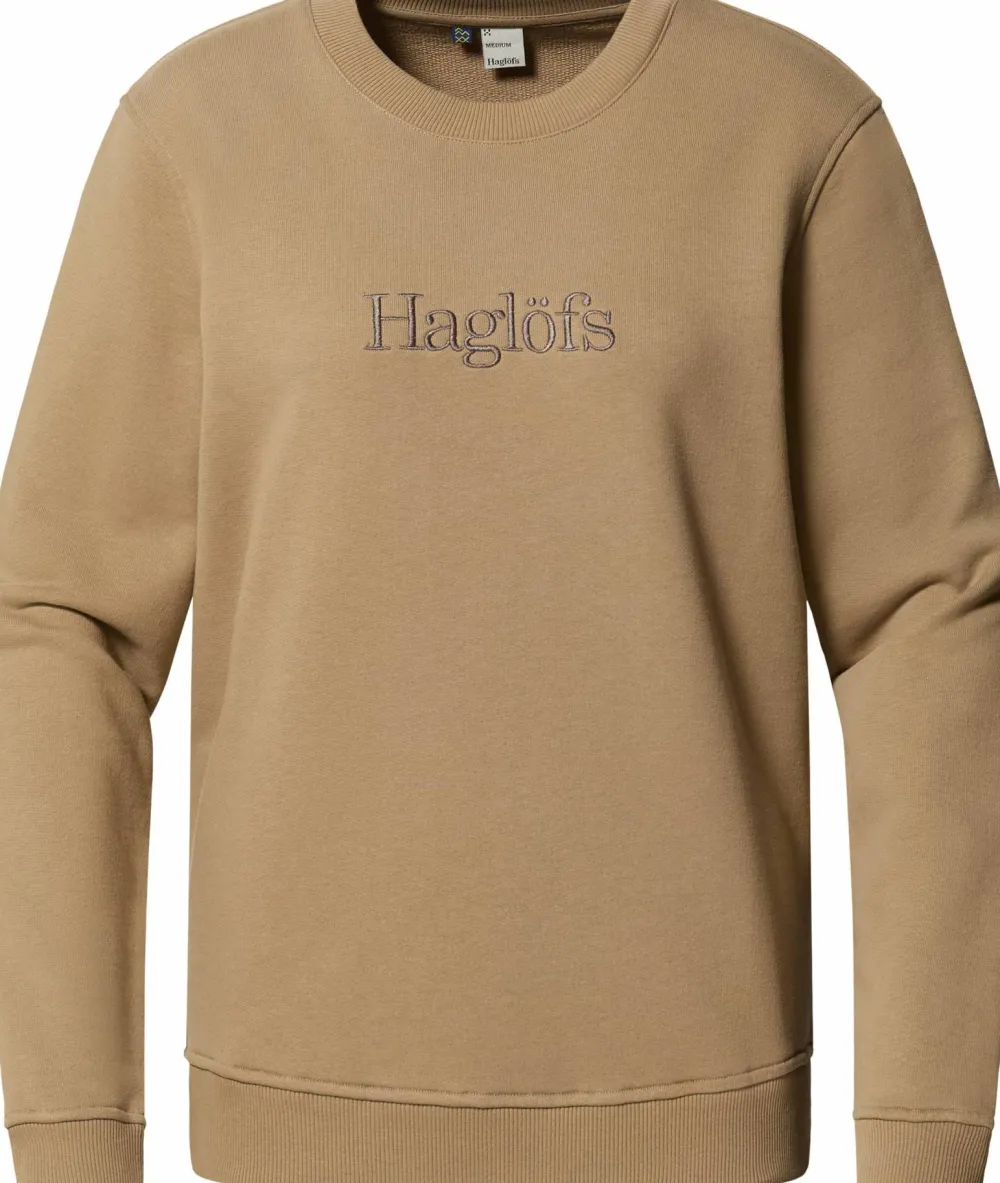 Haglöfs Women's Crewneck Oak Brown Discount