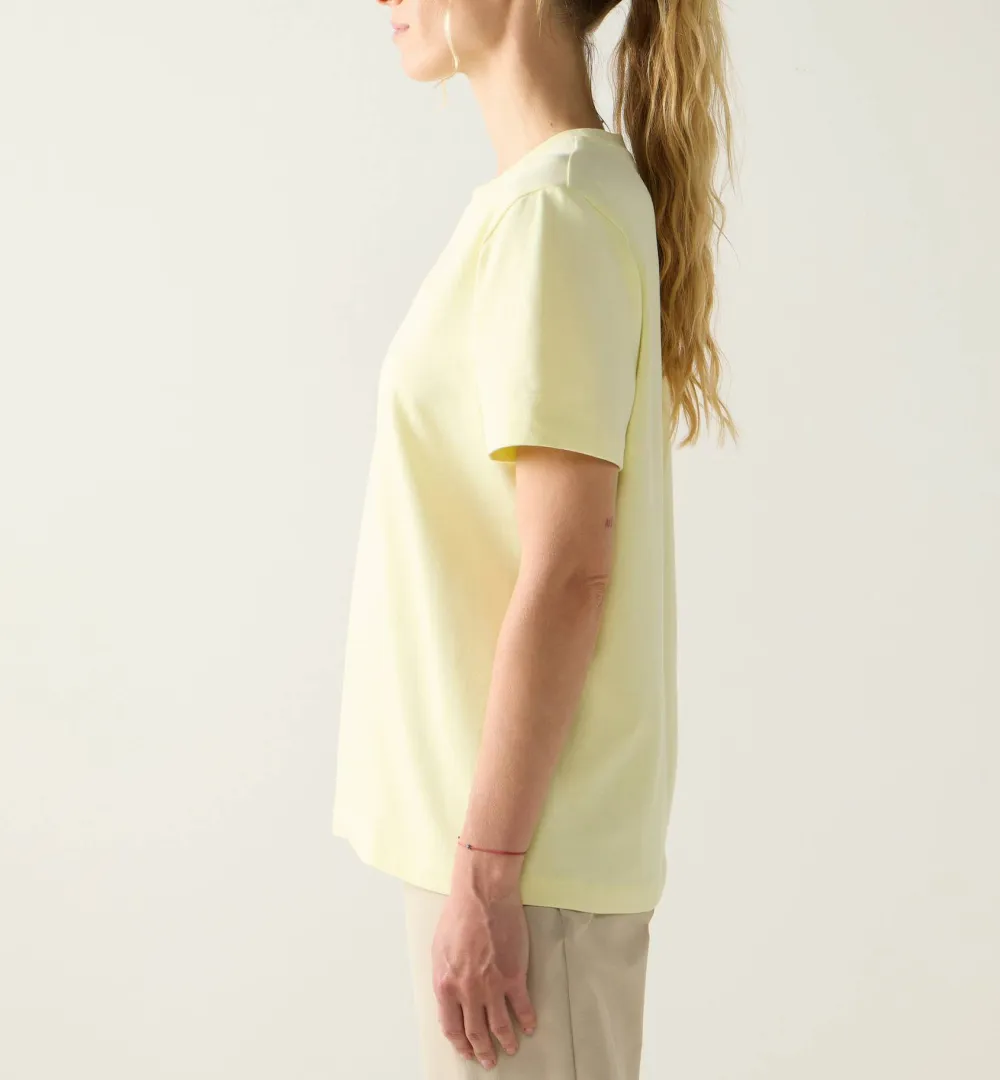 Haglöfs Women's Tee Yellow Rise Clearance
