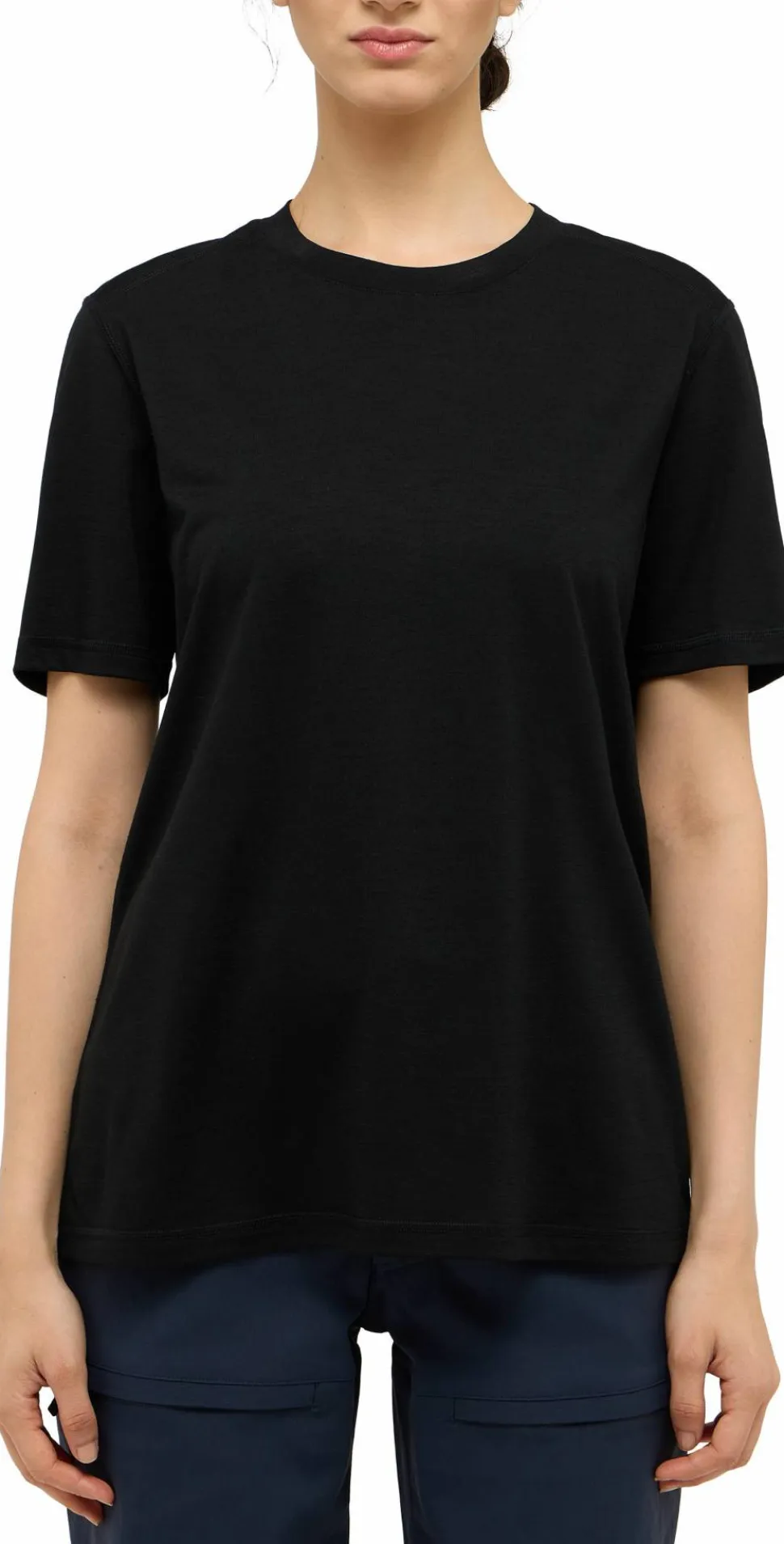 Haglöfs Women's Kaise Wool Tee True Black