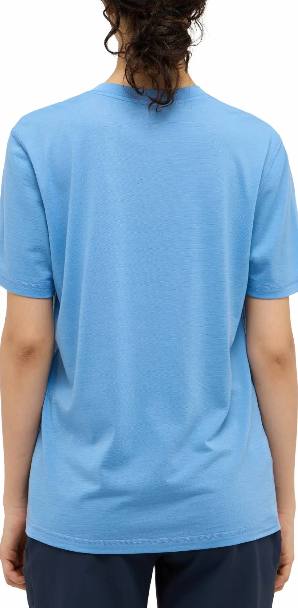 Haglöfs Women's Kaise Wool Tee Sky Blue