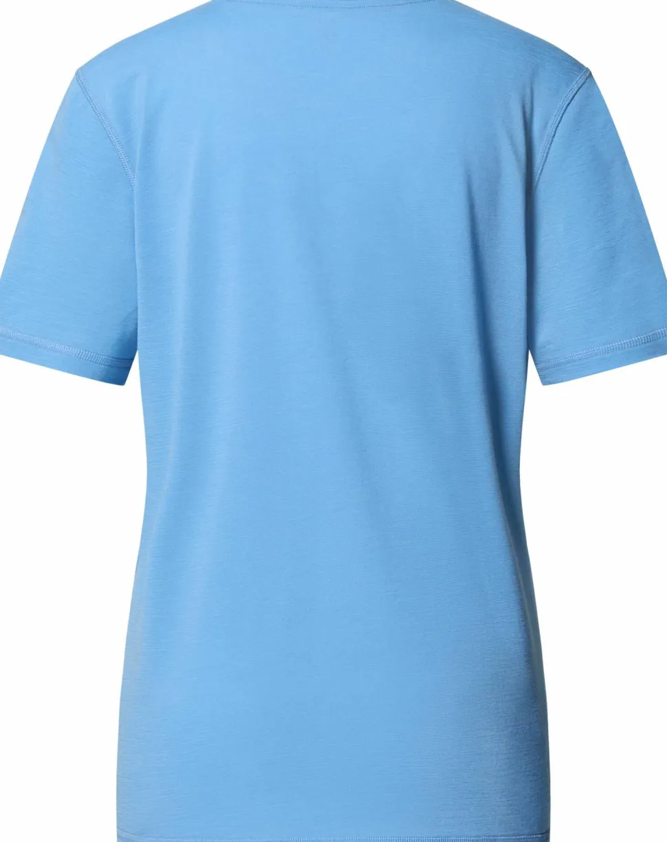 Haglöfs Women's Kaise Wool Tee Sky Blue