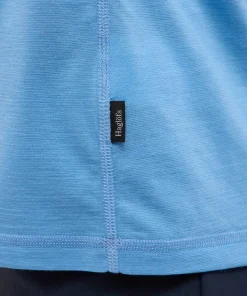 Haglöfs Women's Kaise Wool Tee Sky Blue